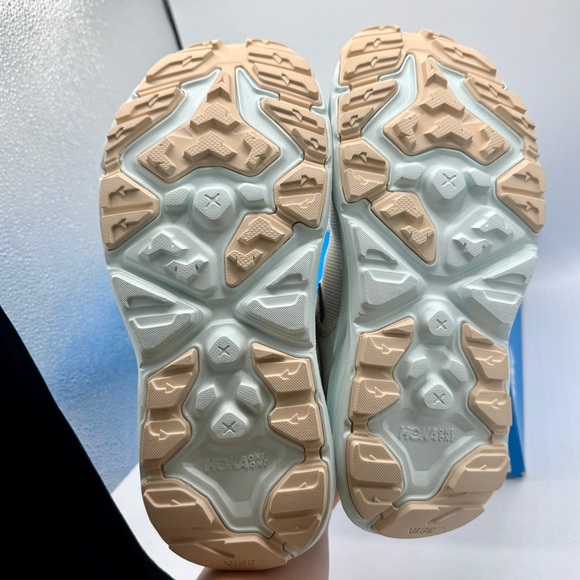 NWT Hoka Hopara 2 Women’s Hybrid Hiking Sandal in Alabaster Snow Off white cream - Picture 15 of 16
